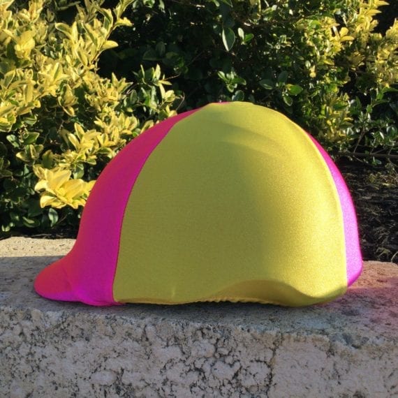 helmet-cover-pink-yellow