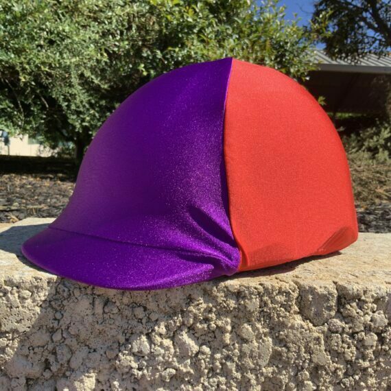 Helmet Cover Purple & Red