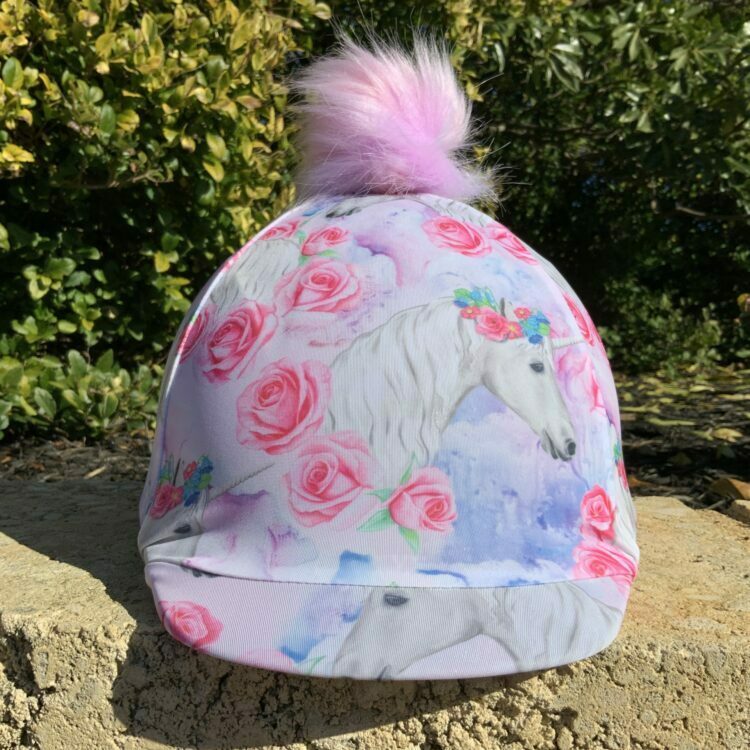 helmet-cover-unicorn-rose