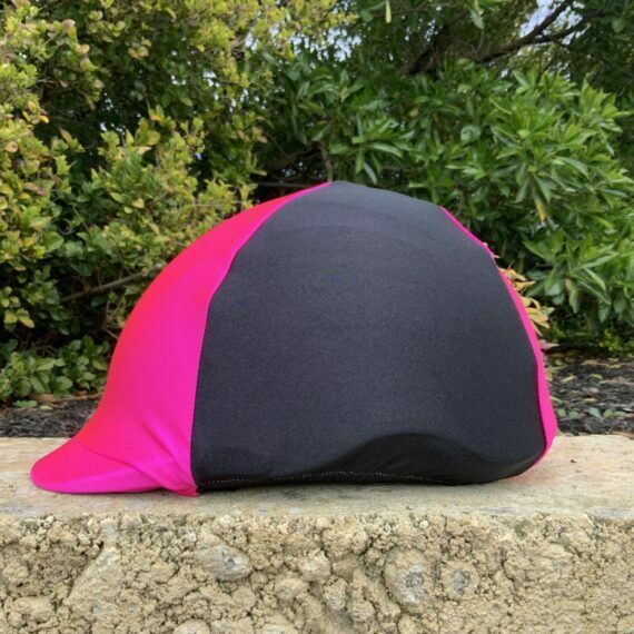 Helmet Cover Pink & Black