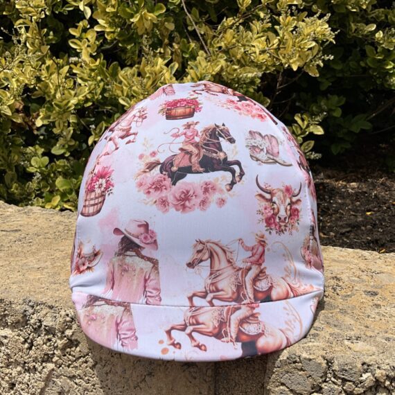 Helmet Cover Rodeo Rose