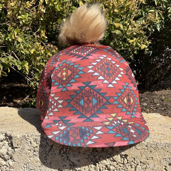 Helmet Cover Oakley with detachable beige pom pom