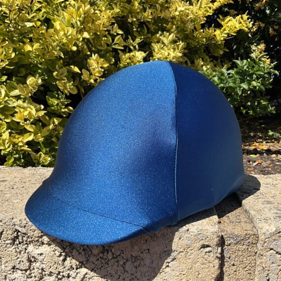 Helmet Cover Peacock Blue